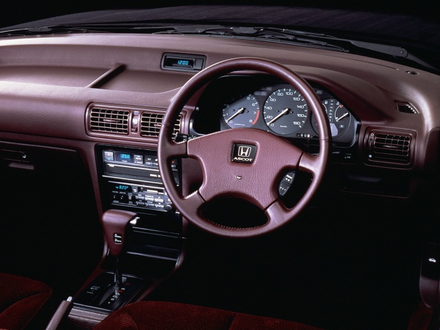 The interior shot of a '89 Ascot
